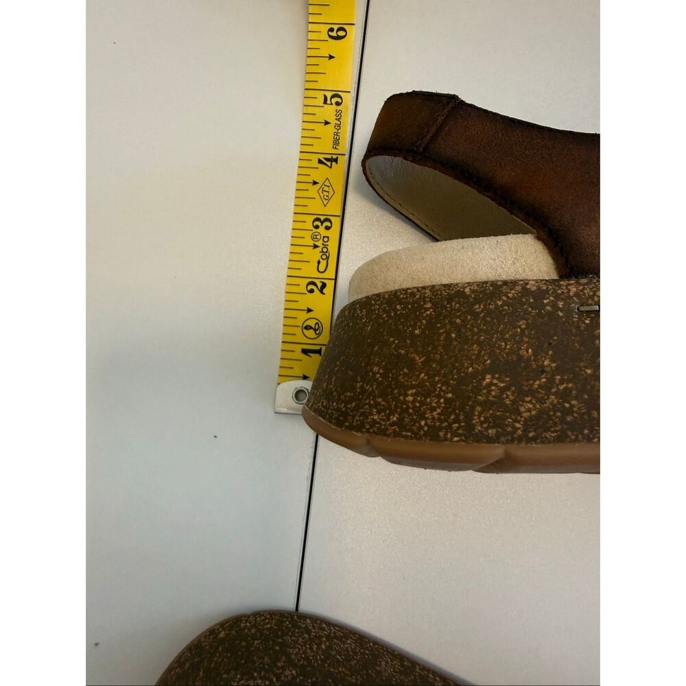NEW Dansko Bianca Platform Sandal in Burnished Brown Nubuck NIB Boho, Casual - Picture 8 of 11